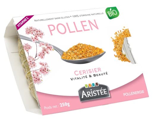 Pollen de cerisier pour les cheveux